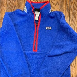 Patagonia Blue Fleece Pullover